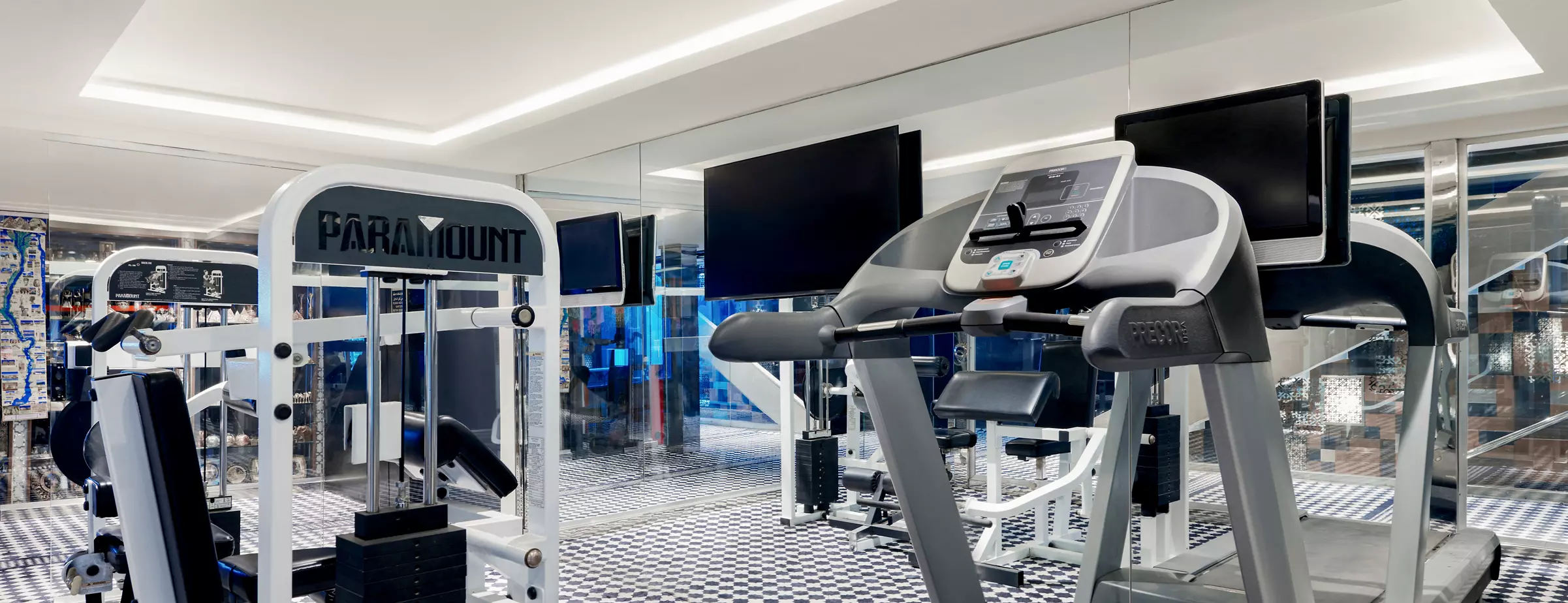 Gym aboard the MS Mövenpick Darakum Nile Cruise Nile cruise